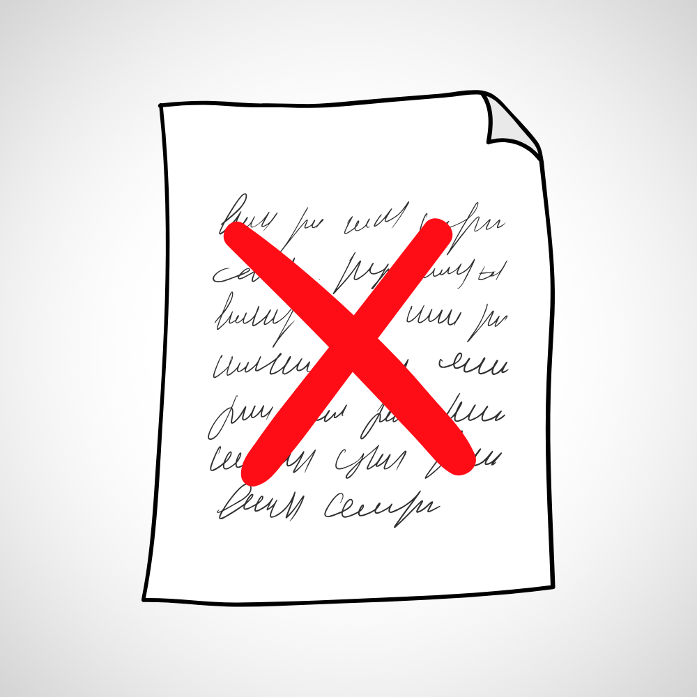 Non ho una prescrizione